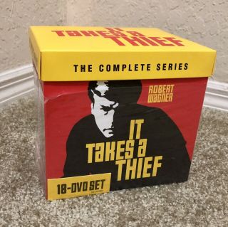 Nbc It Take A Thief: The Complete Series 18 Dvds Set Robert Wagner Very Rare Oop