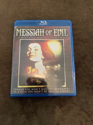 Messiah Of Evil Blu - Ray 40th Anniversary Special Edition Code Red 17 Oop Rare