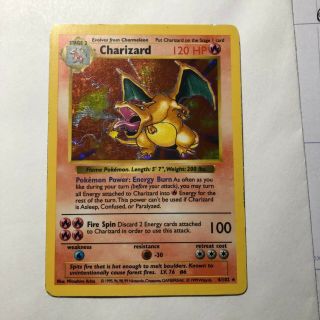 Shadowless Charizard Base Set 4/102 Holo,  The Holy Grail Of Pokemon Cards Rare