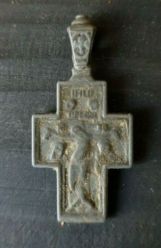 RARE 16th CENT.  HANDCARVED ORTHODOX 
