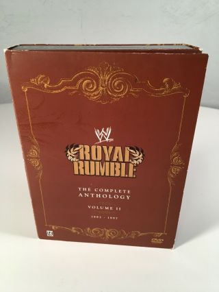 Wwe Royal Rumble The Complete Anthology Volume 2 (1993 - 1997) 5 - Dvd Set 2007