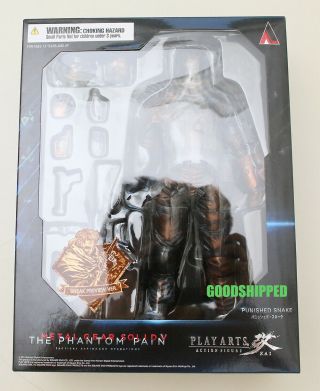 Square Enix Play Arts Kai Metal Gear Solid V Phantom Pain Punished Snake Preview