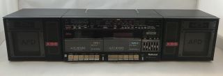 National Rx - Cw55 Am/fm Stereo Boombox Shortwave Radio Rare Vintage Made In Japan