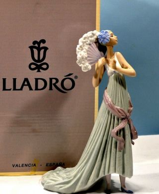 Very Rare Lladro " Temis " Lady Figurine 6283 W/ Box