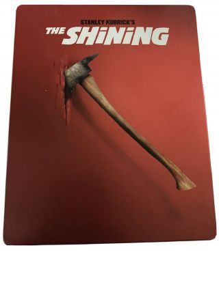 The Shining Blu Ray Steelbook (rare Spanish Import)
