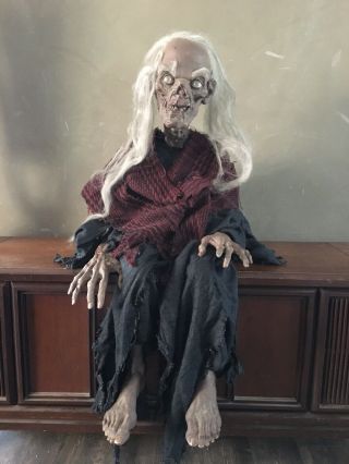 Rare 1996 Gemmy Life Size Crypt - Keeper Halloween Prop Tales From The Crypt
