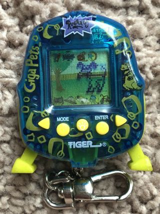 1998 Rugrats Giga Pet Tiger Electronics Rare Vintage Nickelodeon