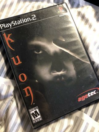 Kuon (sony Playstation 2,  2004).  Very Rare Game.  (u.  S.  Seller)