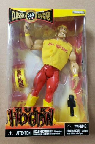 Hulk Hogan Wwe Classic Superstars Figure Wcw Bash At The Beach Jakks Pacific Nib