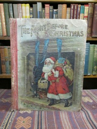 1890s Donahue The Night Before Christmas Rare Victorian Children 