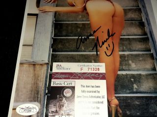 Anna Nicole Smith Signed 8X10 Photo JSA Rare Sexy Playboy Authentic Auto 3
