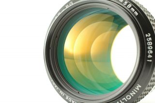 【RARE TOP MINT】 Minolta MC Rokkor PG 58mm F/1.  2 MF Prime Lens from Japan 335 3