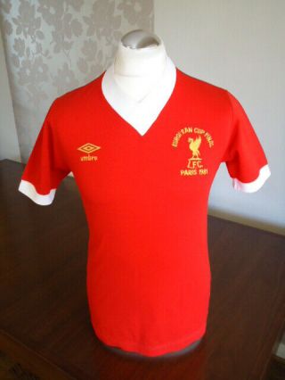 Liverpool 1981 Umbro European Cup Final Home Shirt Small / Medium Rare