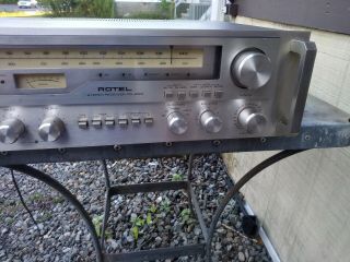 Vintage Rotel RX - 803 Stereo Receiver 500 watt Rare 2