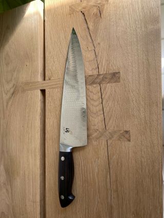 Rare Shun Bob Kramer Damascus 10 Inch Chefs Knife