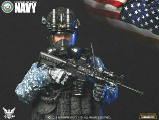 Mini Times 1/6 Scale Action Figure Toy U.  S Navy The Last Ship Soldier Mt - M007