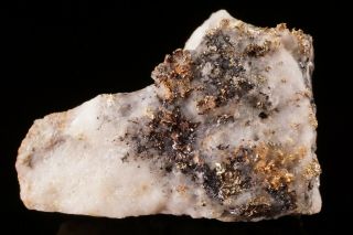 OLD RARE LOCALE Native Gold with Galena & Pyrite MONTGOMERY CO. ,  MARYLAND 2