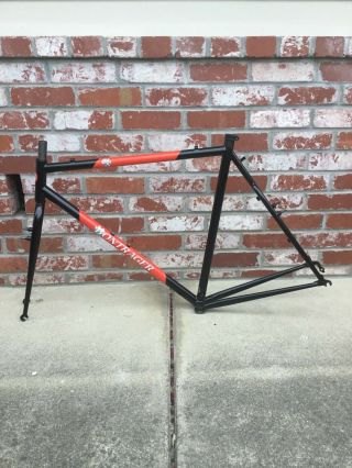 Rare Vintage Bontrager Cyclocross Cx Frame And Fork