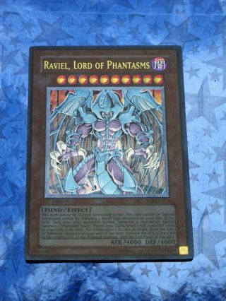 2006 Yu - Gi - Oh Soi - En003 Raviel,  Lord Of Phantasms 1st Ultimate Rare Nm / Ulp