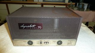 (1) Dynaco Stereo 70 Tube Amplifier - Rare Factory Wired Version - No Tubes