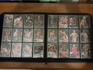 1994 Wwf Wwe Action Packed Complete Set Nrmt 42 Cards Rare