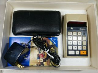 Texas Instruments TI - 2500 Datamath Calculator W/Box,  Complete RARE Non - 3