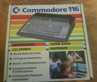 Rare Commodore 116 Computer (232 Series) Nmib
