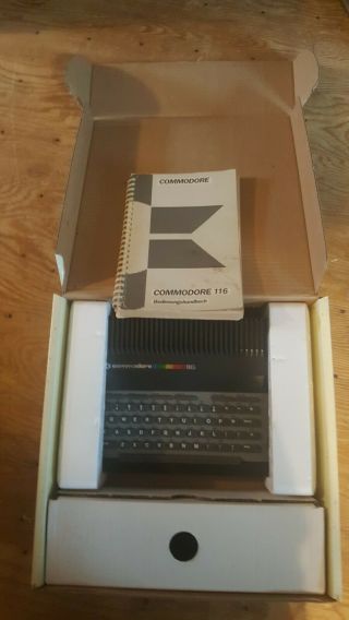RARE Commodore 116 Computer (232 Series) NMIB 2