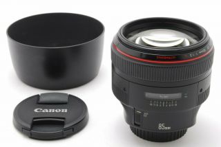 Canon Ef 85mm F1.  2l Usm Lens,  From Japan,  Valuable,  Rare,  Tk1056