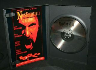 Nosferatu (1998 Dvd) Type O Negative - David Carradine - F.  W.  Murnau Very Rare