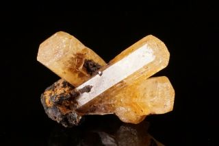 RARE Mimetite Crystal Cluster GEM POCKET,  TSUMEB,  NAMIBIA - Ex.  Panczner 3