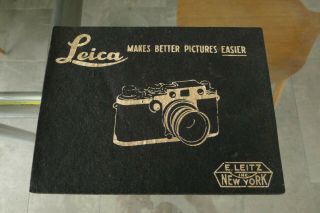 Leitz Leica Counter Display Wool Mat Very Early & Rare