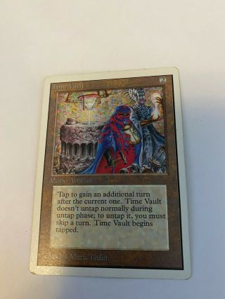 Time Vault Unlimited Mtg Magic The Gathering