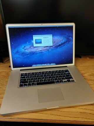 Rare Apple Macbook Pro (17 - Inch,  Late 2011) 2.  5ghz Intel Core I7,  8gb 240gb Ssd