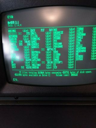 Kaypro 16/2e with 4Gb CF Card Tons of Software,  Very Rare in. 3