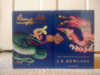 Rare Harry Potter Hardback Book Set 2011 Signature Edition Bloomsbury Uk