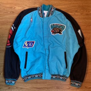 Authentic & Rare ‘96 Game Worn Vancouver Grizzlies 10 50th Anniversary Jacket