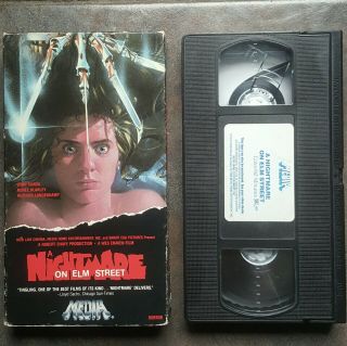 A Nightmare on Elm Street (1984) Horror VHS Rare Media Home Entertainment VGC 2