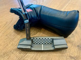 Titleist Scotty Cameron Newport 2 Tei3 With Rare Sole Stamp And Head Cover