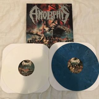 Amorphis Karelian Isthmus Vinyl Limited Blue,  White Rare Death Metal Oop Entombed