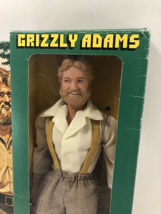 Vintage 1978 Mattel TV ' s GRIZZLY ADAMS Action Figure MIB 2