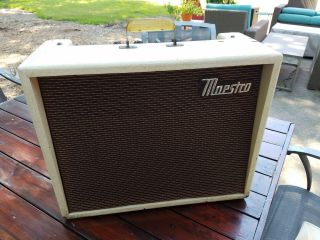 Rare Vintage Maestro Viscount Tube Amp Amplifier 1960.  Like Gibsonette