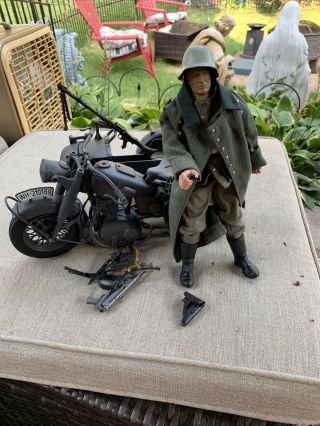 The Ultimate Soldier 1:6 German Motorcycle Sidecar Wwii Century