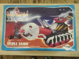 Vintage 1984 Voltron Defender Of The Universe Skull Tank Factory Toy