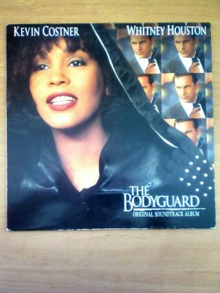 Whitney Houston ‎– The Bodyguard (ost),  1992,  12 ",  Lp Vinyl Record,  Rare