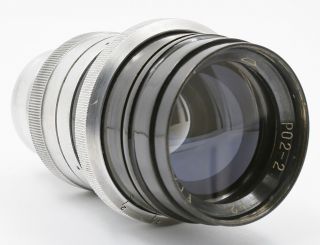 Rare KMZ PO2 - 2 2/75 F=75mm 1:2 High Resolution Lens for Cine Cameras 