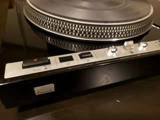SANSUI SR - 636 DIRECT DRIVE TURNTABLE RARE Vintage Record Player 3