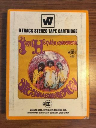 Jimi Hendrix Are You Experienced Rare 8 Track Tape Late Nite Bargain