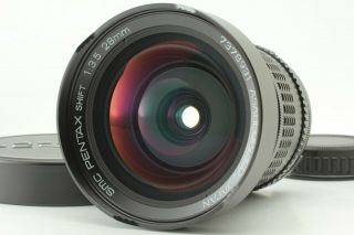 Rare Shift Lens [top Mint] Smc Pentax Shift 28mm F3.  5 K Mount Lens From Japan