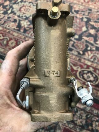 One Year Only Rare,  Linkert Carburetor For Hd Knucklehead M74